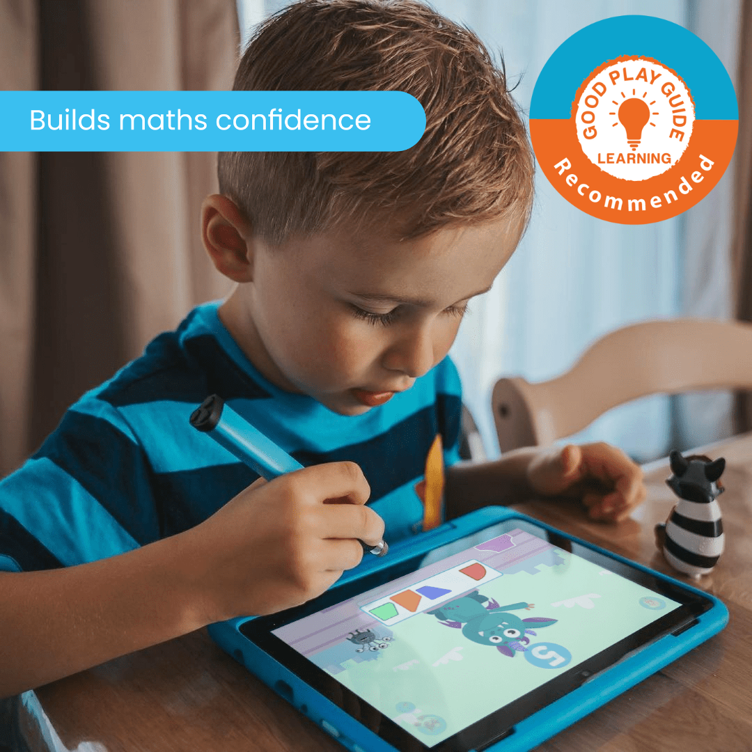 EDURINO child, building maths confidence, learning app games