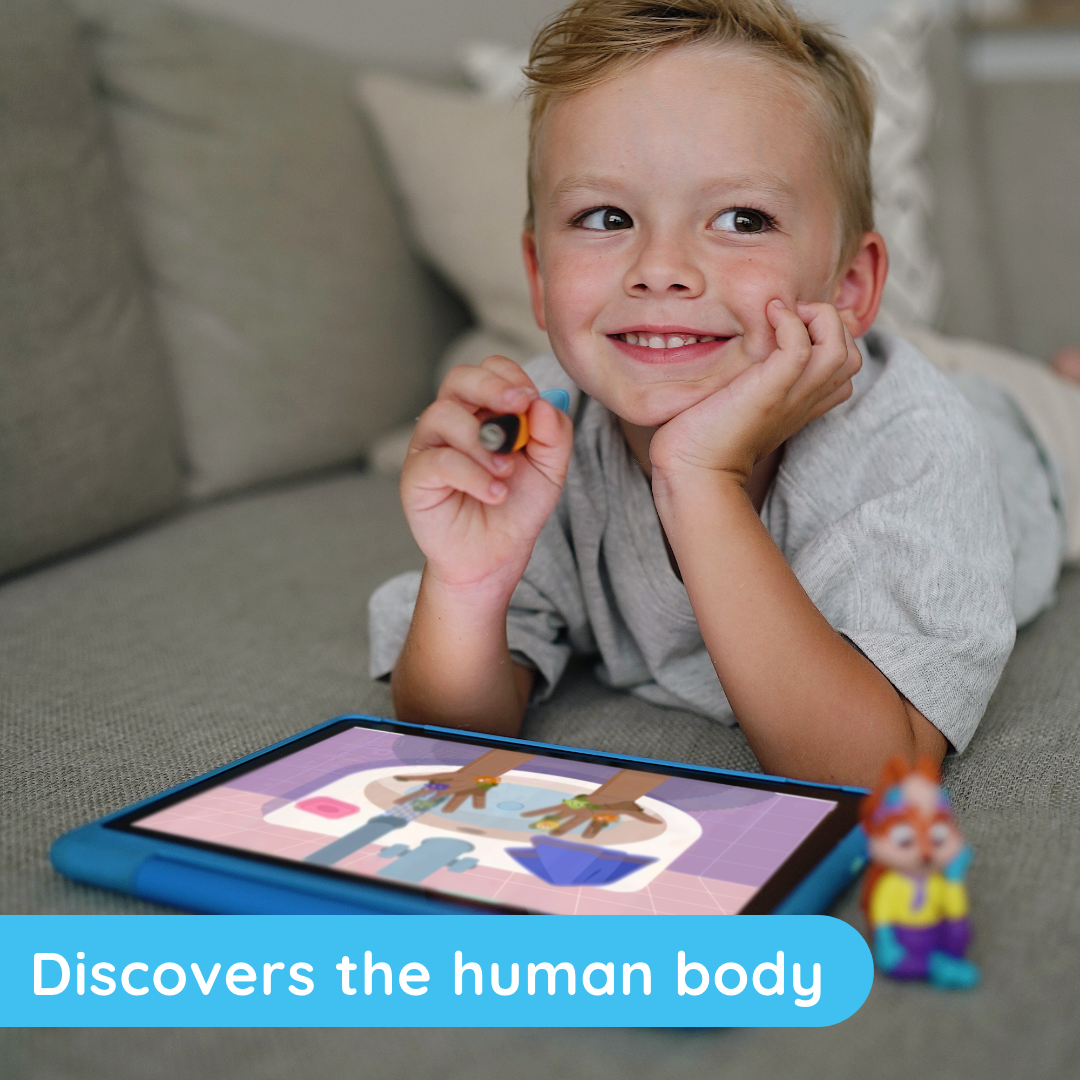 EDURINO child, learning my human body, learning app games