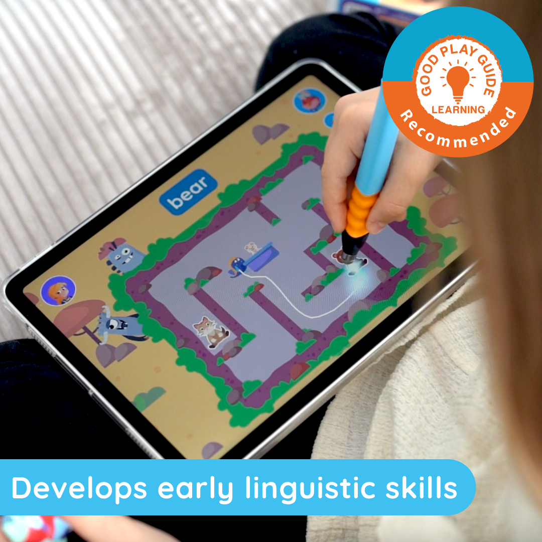 EDURINO child developing early linguistic skills